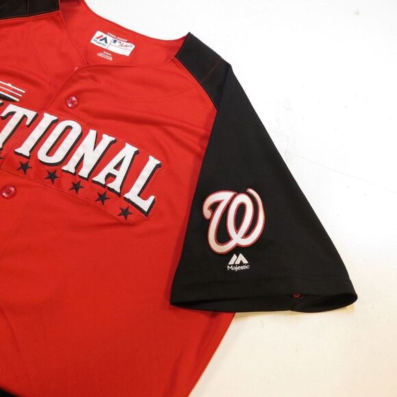 BRYCE HARPER WASHINGTON NATIONALS BASEBALL MLB ALL STAR JERSEY Mens 48 MAJESTIC - Picture 3 of 5